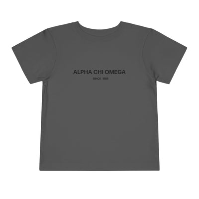 Alpha Chi Omega Sorority Baby Tee Crop Top