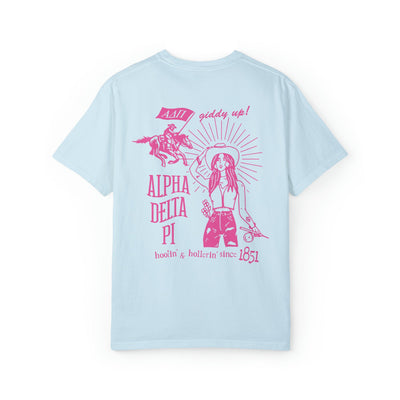 Alpha Delta Pi Country Western Pink Sorority T-shirt