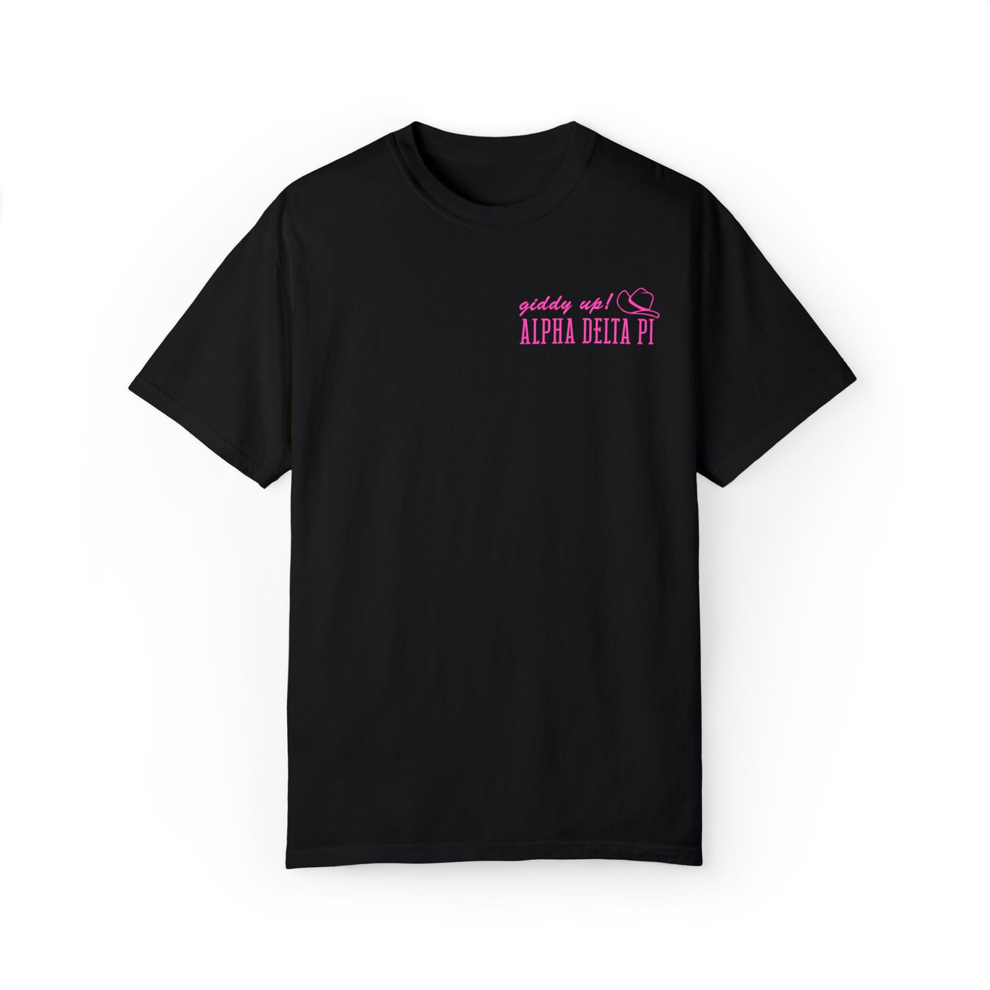 Alpha Delta Pi Country Western Pink Sorority T-shirt