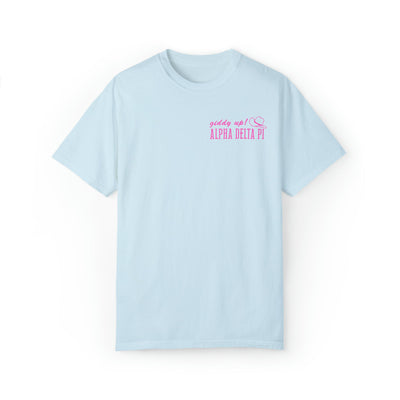 Alpha Delta Pi Country Western Pink Sorority T-shirt