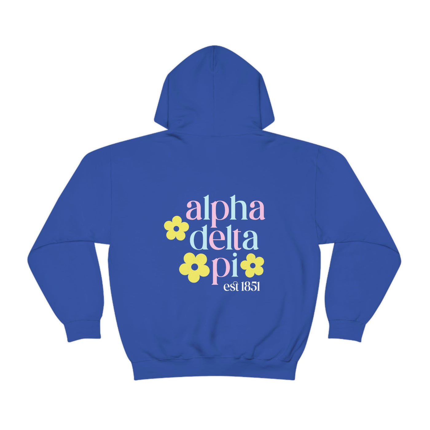 Alpha Delta Pi Flower Sweatshirt, ADPi Sorority Hoodie