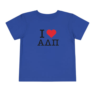 Alpha Delta Pi I Heart NY Sorority Baby Tee Crop Top