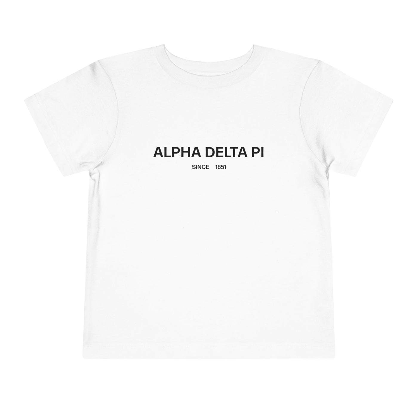 Alpha Delta Pi Sorority Baby Tee Crop Top