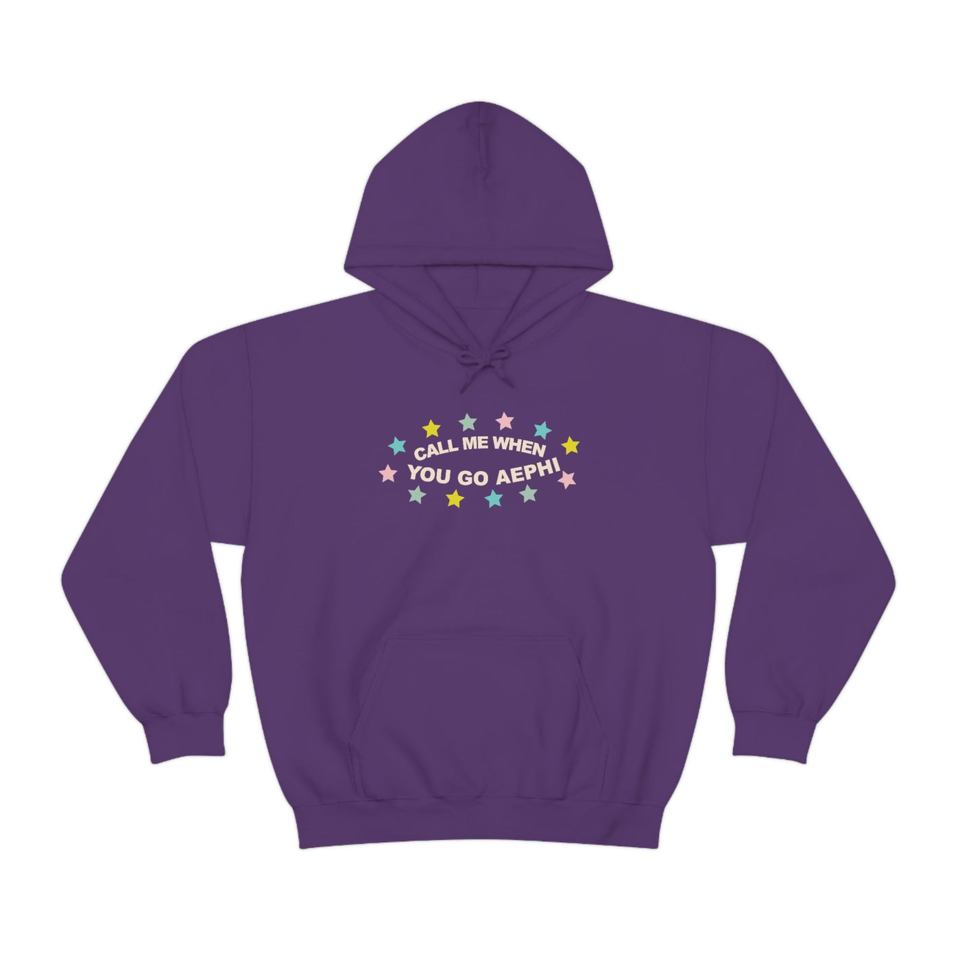 Alpha Epsilon Phi Call me When Sorority Sweatshirt Hoodie