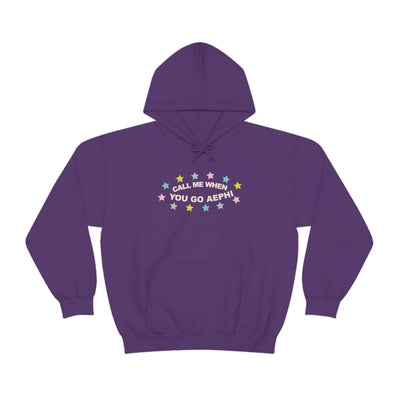 Alpha Epsilon Phi Call me When Sorority Sweatshirt Hoodie