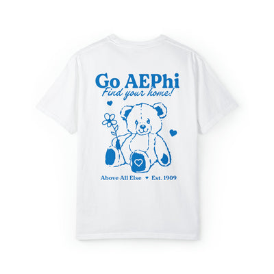 Alpha Epsilon Phi Teddy Bear Sorority T-shirt