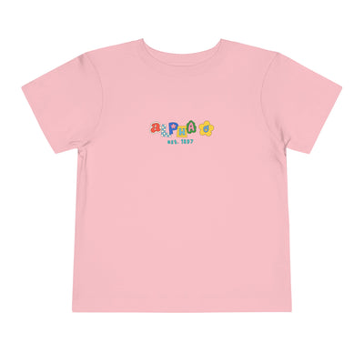 Alpha Omicron Pi Scrapbook Sorority Baby Tee Crop Top