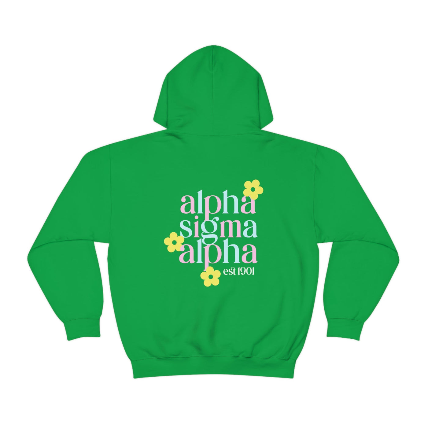 Alpha Sigma Alpha Flower Sweatshirt, Alpha Sig Sorority Hoodie