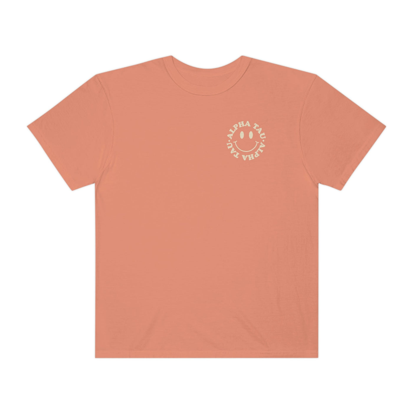 Alpha Sigma Tau Smile Sorority Comfy T-Shirt
