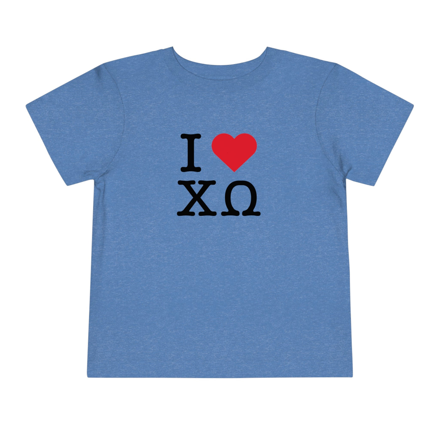 Chi Omega I Heart NY Sorority Baby Tee Crop Top