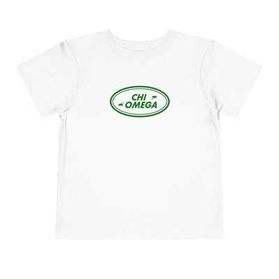 Chi Omega Rover Sorority Baby Tee Crop Top