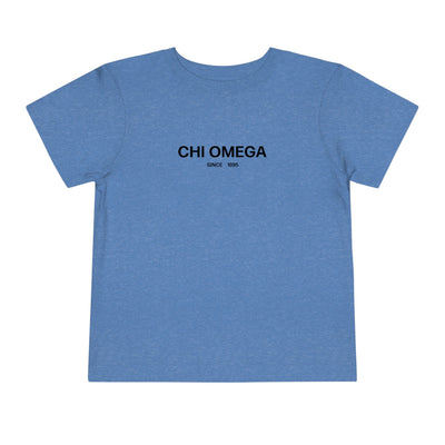 Chi Omega Sorority Baby Tee Crop Top