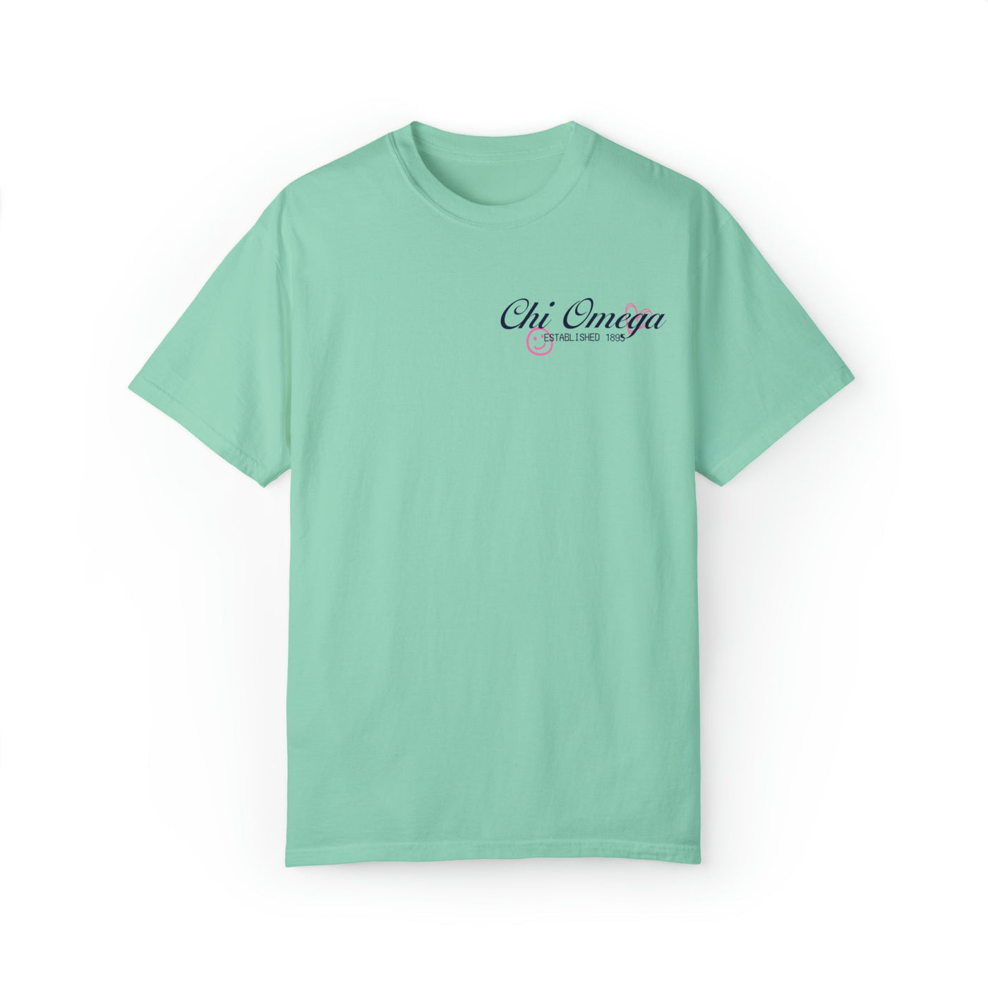 Chi Omega Sorority Receipt Comfy T-shirt