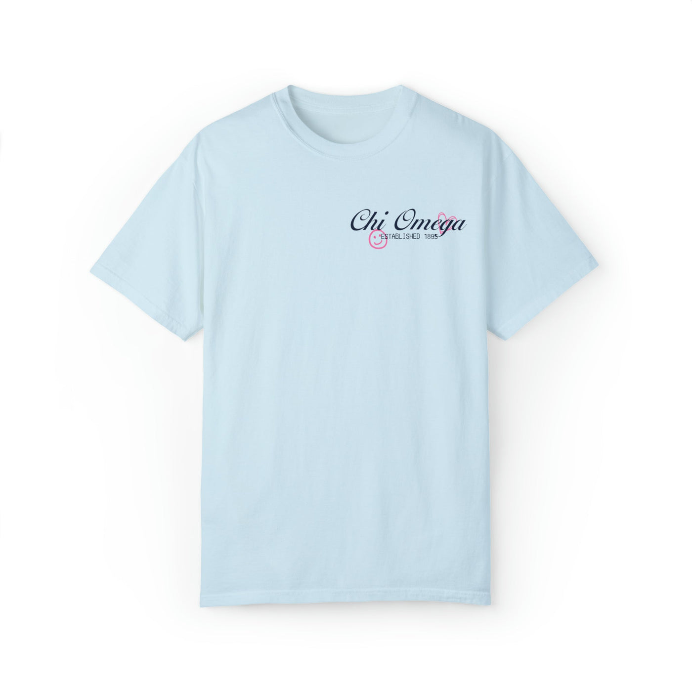 Chi Omega Sorority Receipt Comfy T-shirt