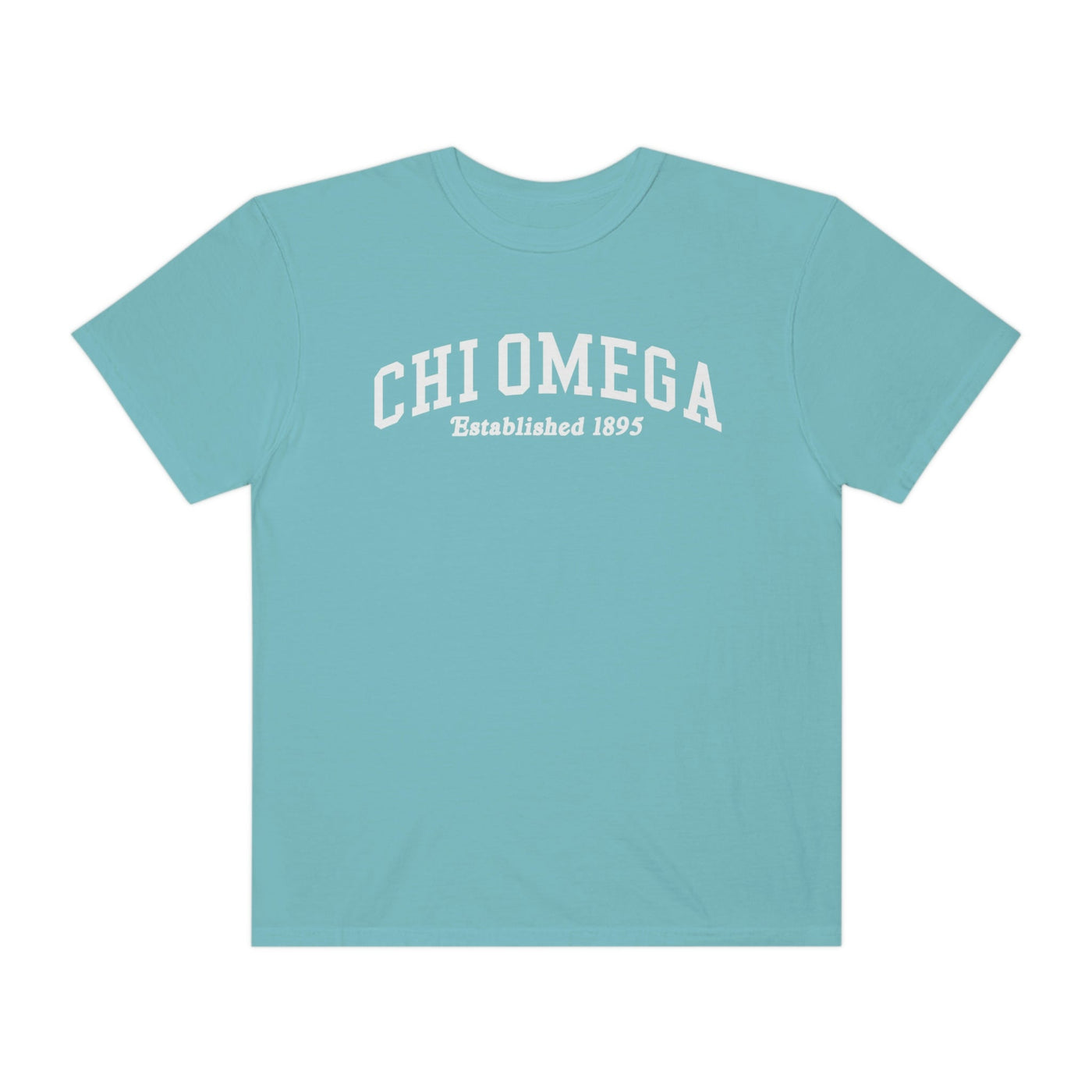 Chi Omega Varsity College Sorority Comfy T-Shirt