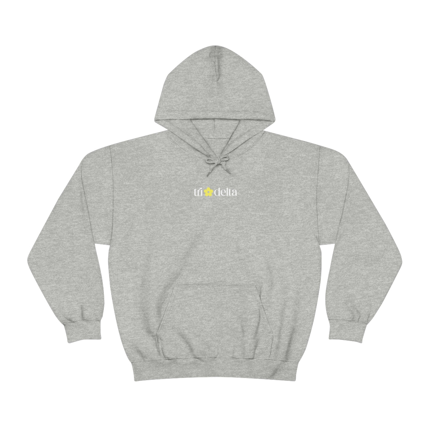 Delta Delta Delta Flower Sweatshirt, Tri Delta Sorority Hoodie