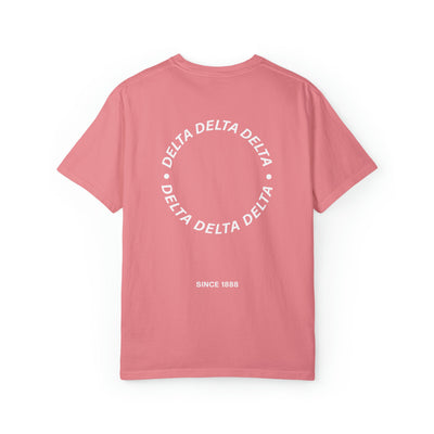 Delta Delta Delta Simple Circle Sorority T-shirt