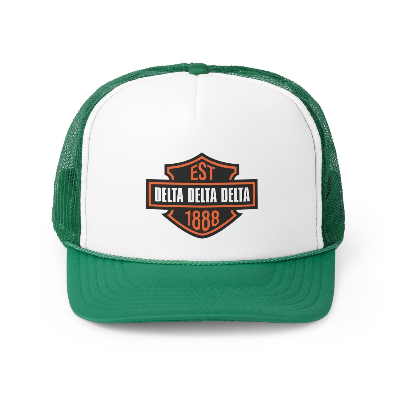 Delta Delta Delta Trendy Motorcycle Trucker Hat