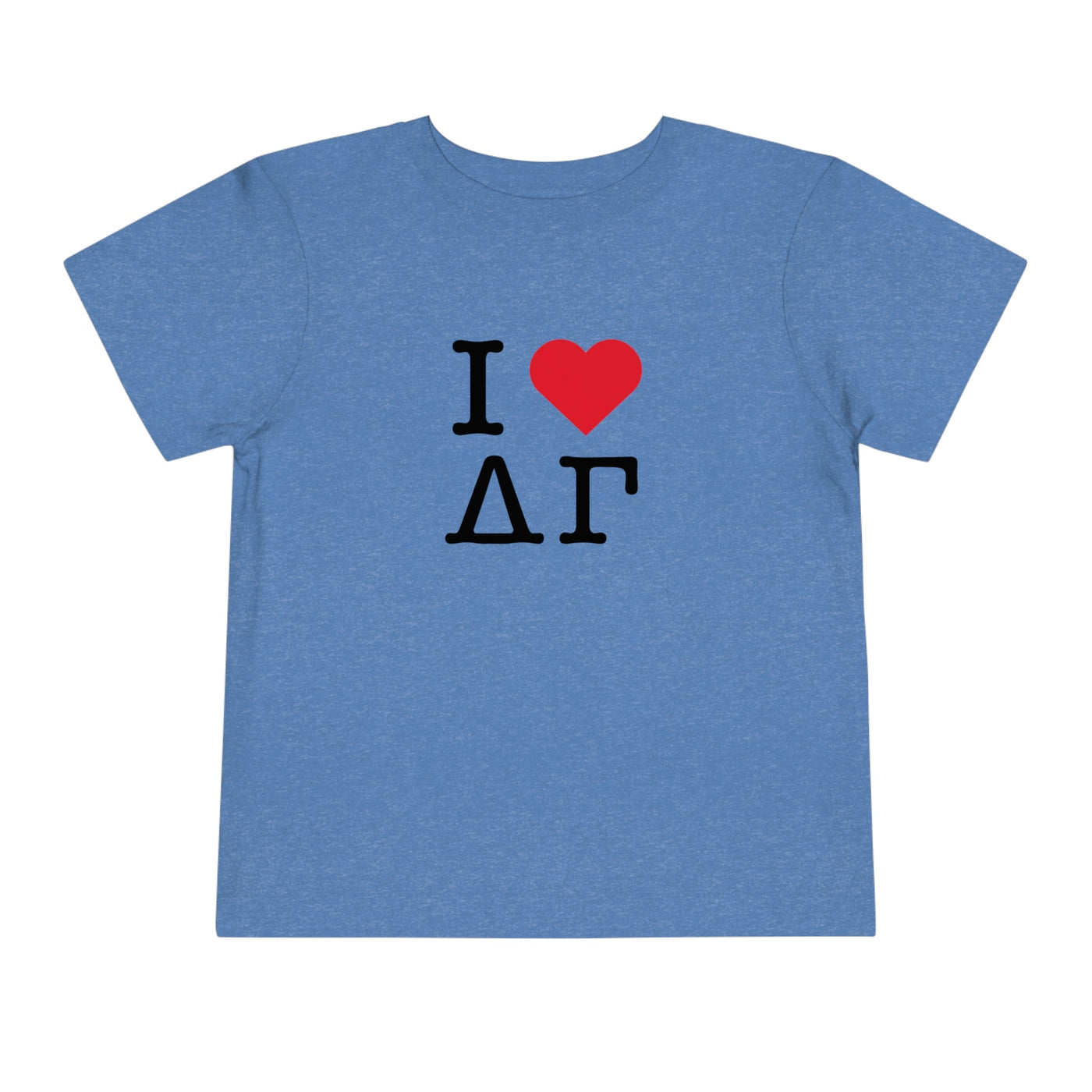 Delta Gamma I Heart NY Sorority Baby Tee Crop Top