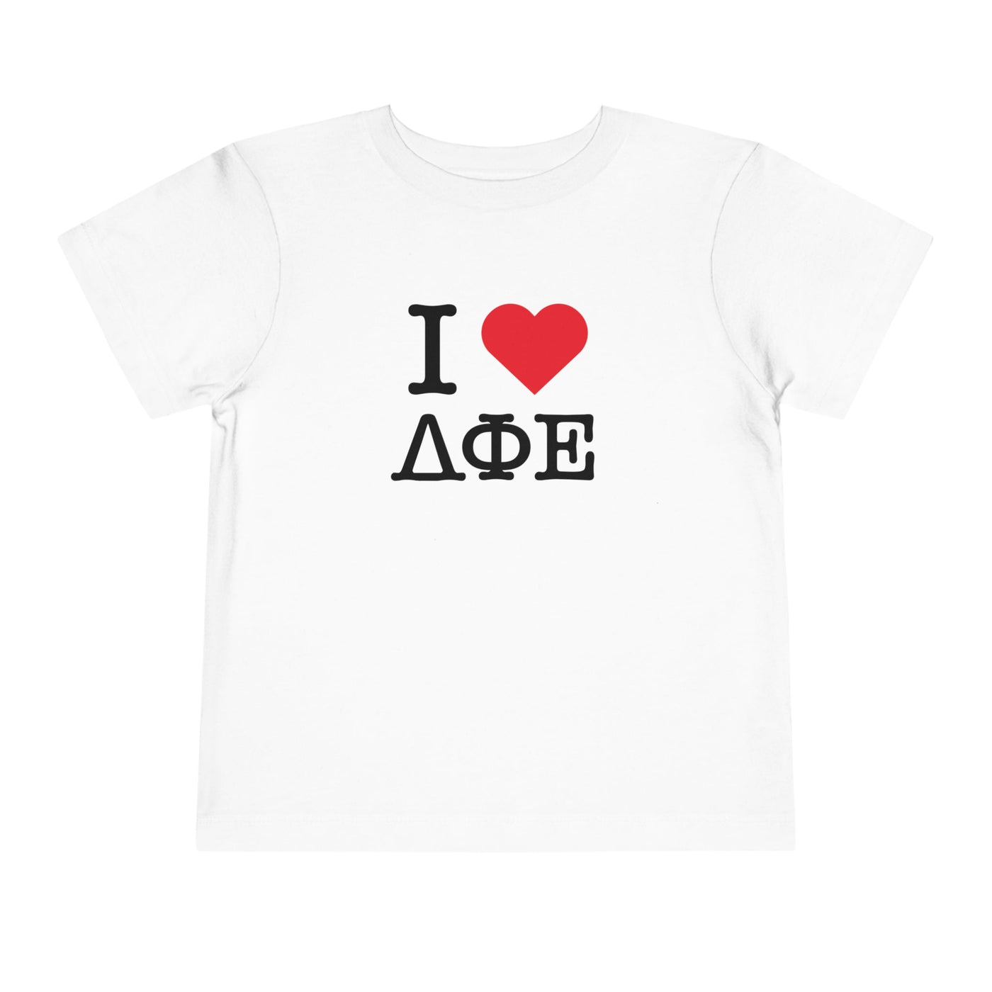 Delta Phi Epsilon I Heart NY Sorority Baby Tee Crop Top