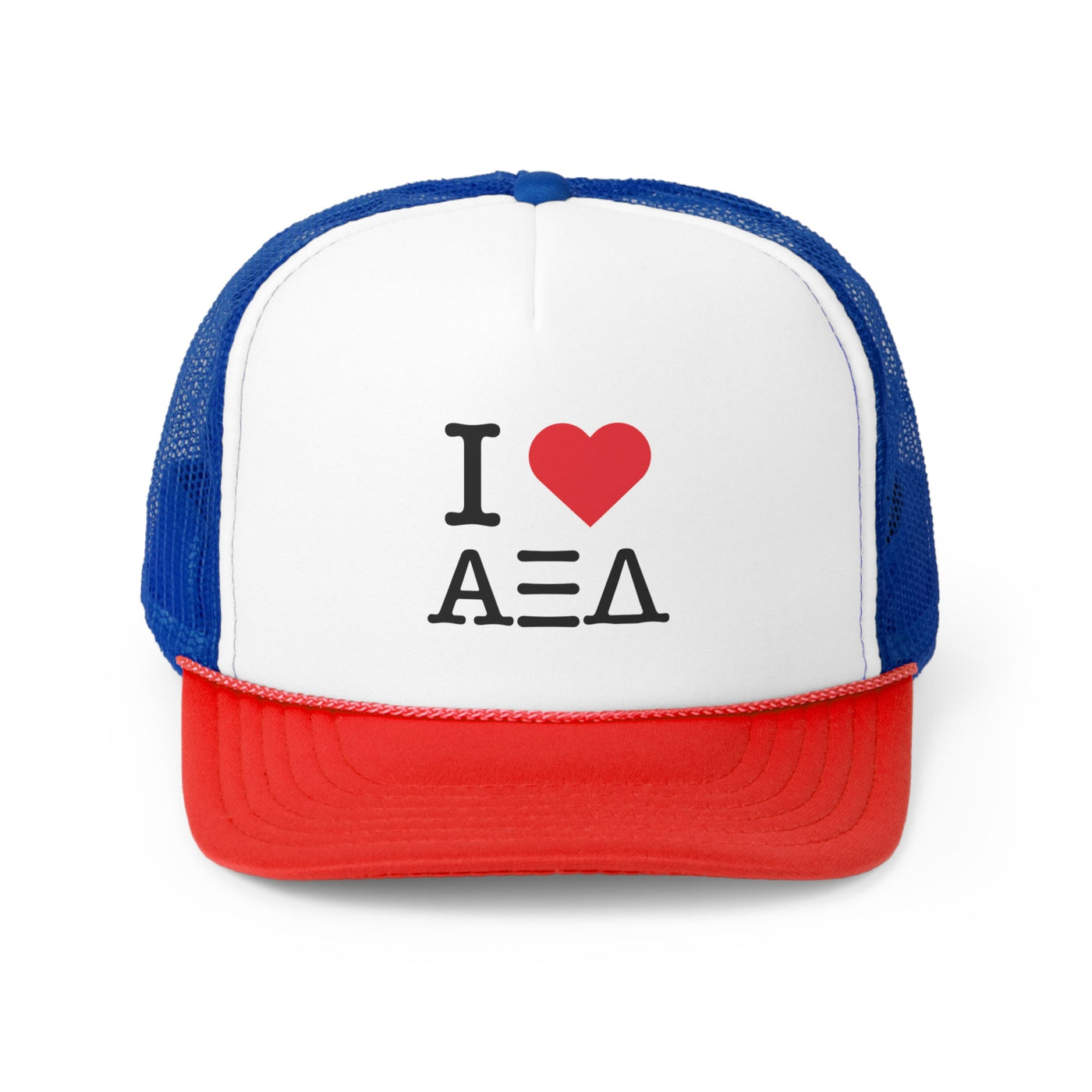 I Heart Alpha Xi Delta Sorority Foam Trucker Hat