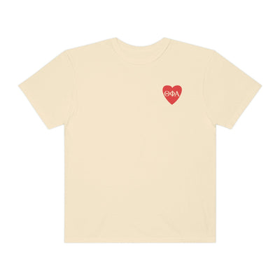 I Love Theta Phi Alpha Sorority Comfy T-Shirt