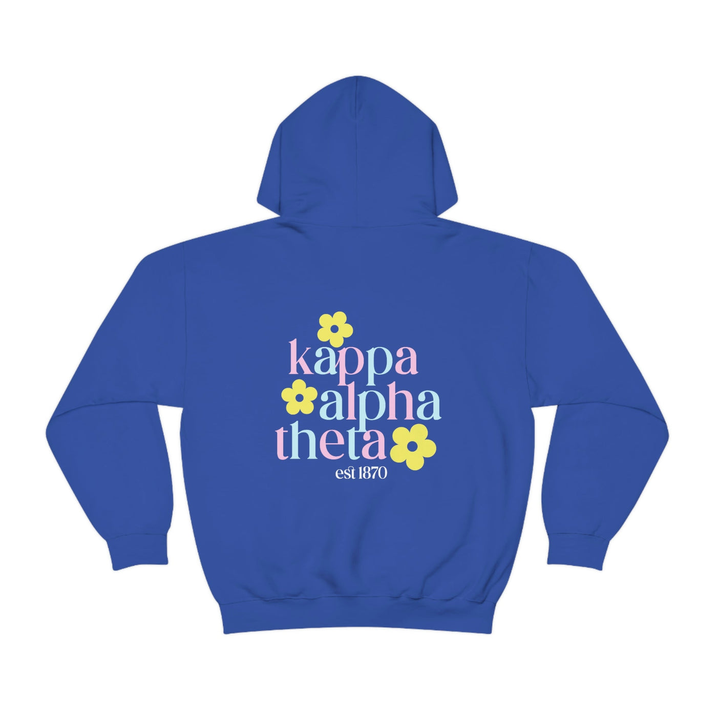 Kappa Alpha Theta Flower Sweatshirt, Theta Sorority Hoodie