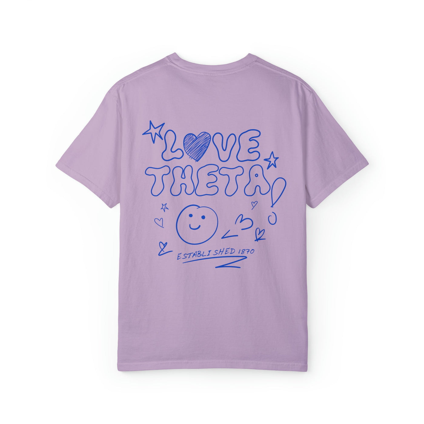 Kappa Alpha Theta Love Doodle Sorority T-shirt