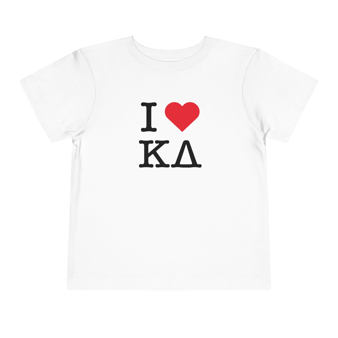 Kappa Delta I Heart NY Sorority Baby Tee Crop Top