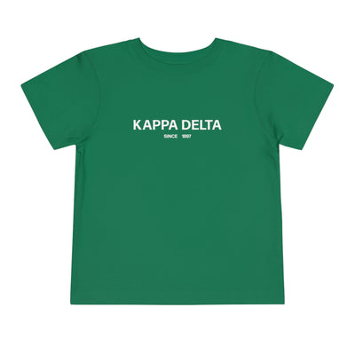 Kappa Delta Sorority Baby Tee Crop Top