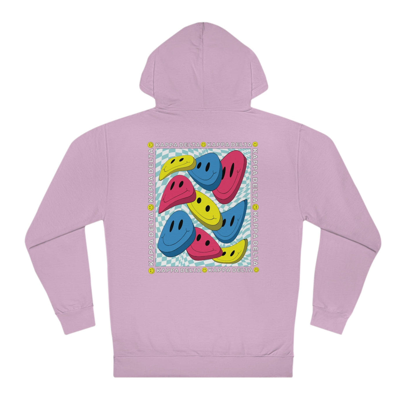 Kappa Delta Trippy Smiley Kay Dee Sorority Hoodie Sweatshirt