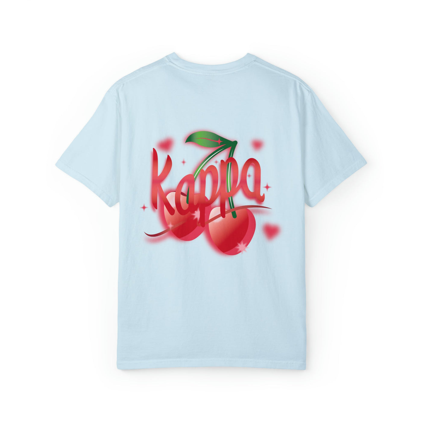 Kappa Kappa Gamma Cherry Airbrush Sorority T-shirt