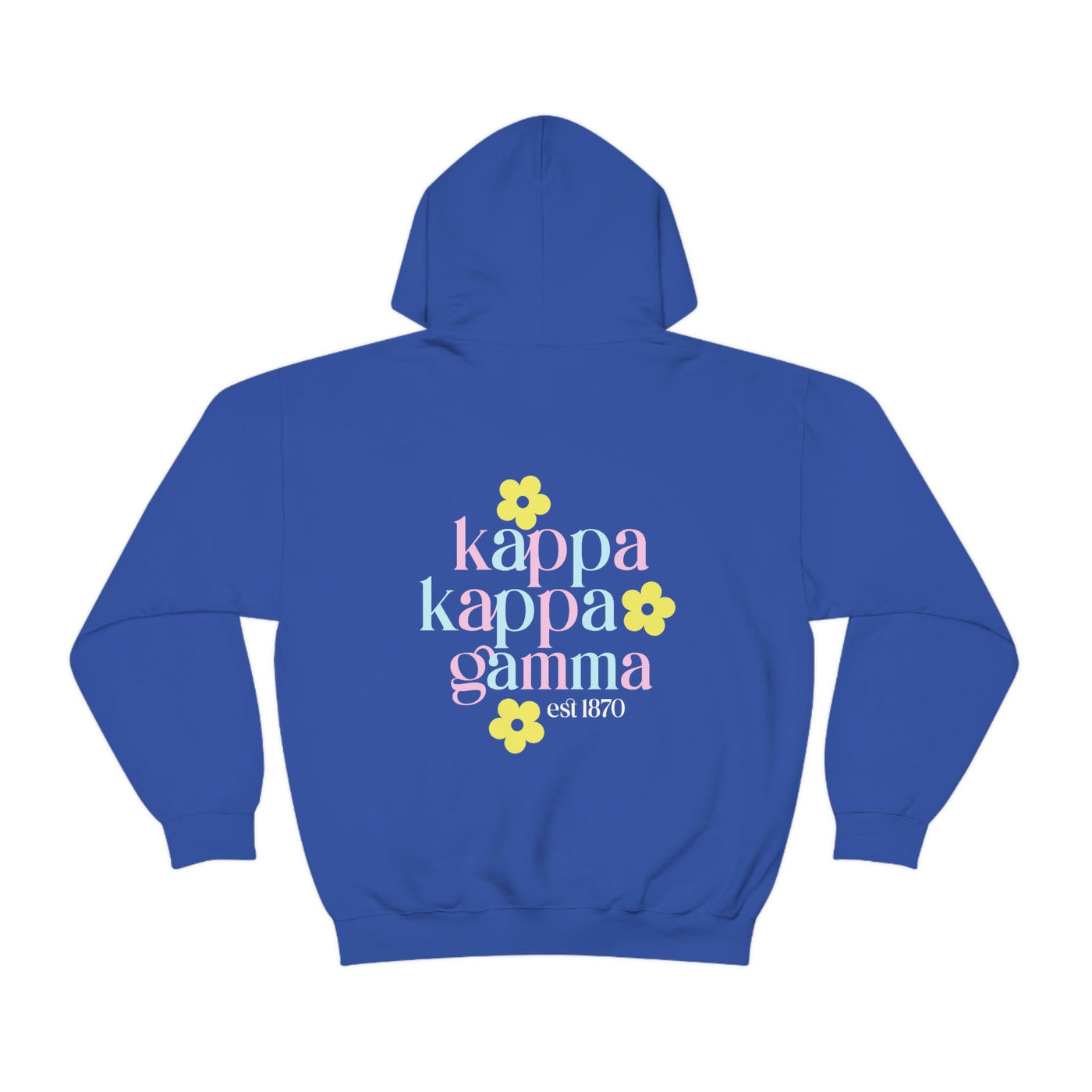 Kappa Kappa Gamma Flower Sweatshirt, KKG Sorority Hoodie