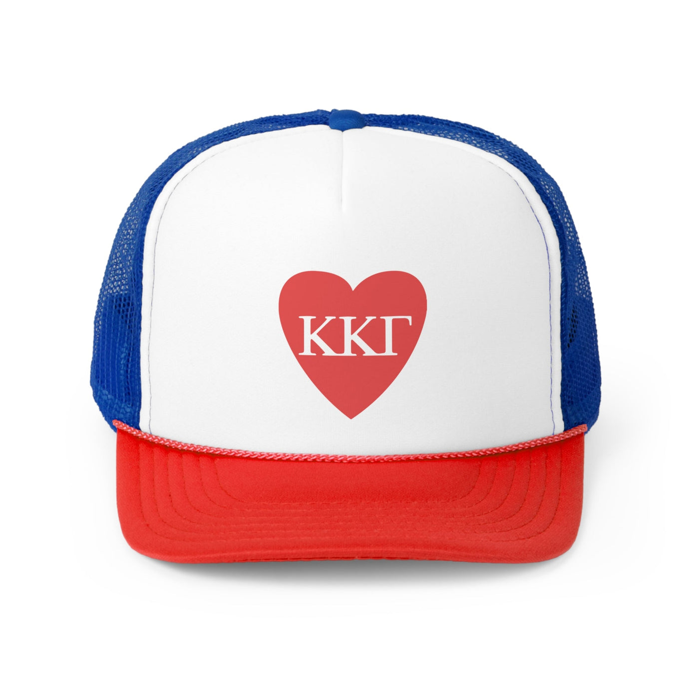 Kappa Kappa Gamma Heart Letters Sorority Foam Trucker Hat