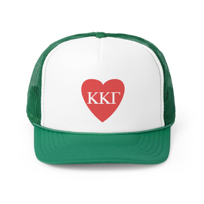 Kappa Kappa Gamma Heart Letters Sorority Foam Trucker Hat