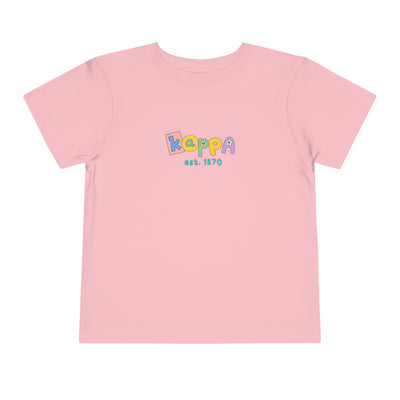 Kappa Kappa Gamma Scrapbook Sorority Baby Tee Crop Top