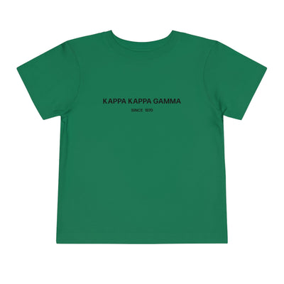 Kappa Kappa Gamma Sorority Baby Tee Crop Top