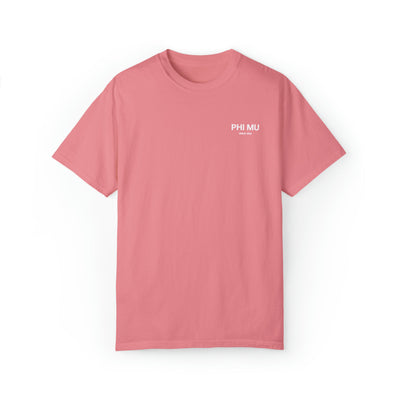 Phi Mu Simple Circle Sorority T-shirt