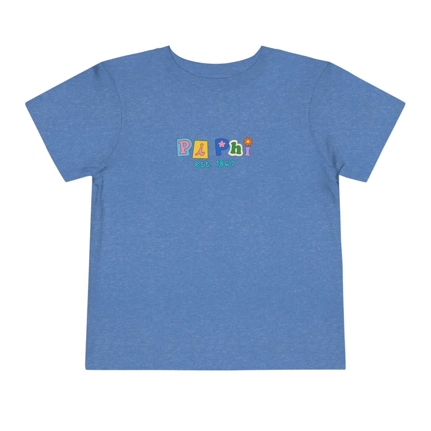 Pi Beta Phi Scrapbook Sorority Baby Tee Crop Top