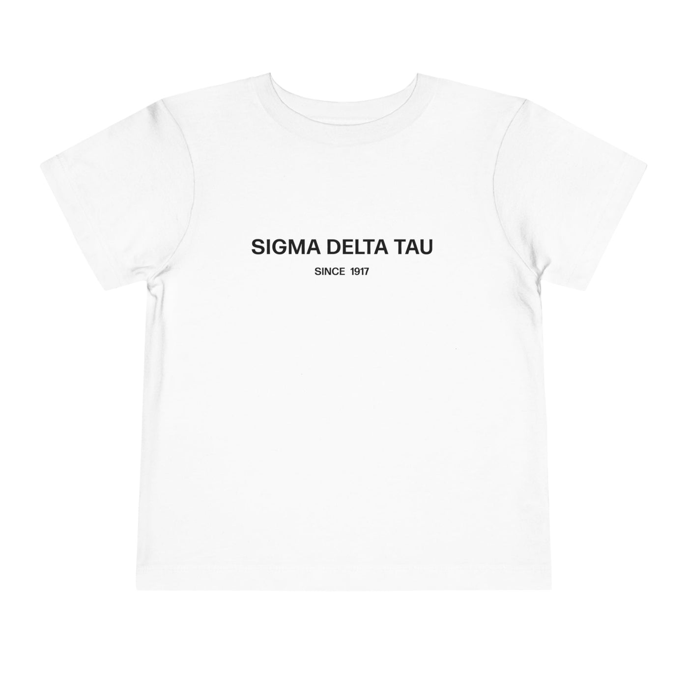 Sigma Delta Tau Sorority Baby Tee Crop Top