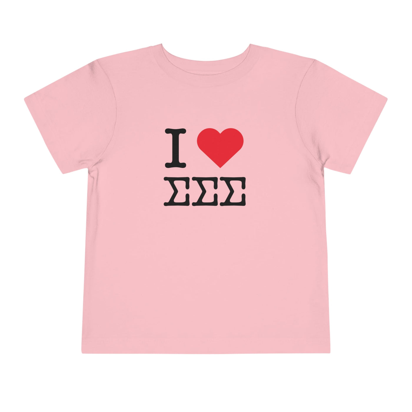 Sigma Sigma Sigma I Heart NY Sorority Baby Tee Crop Top