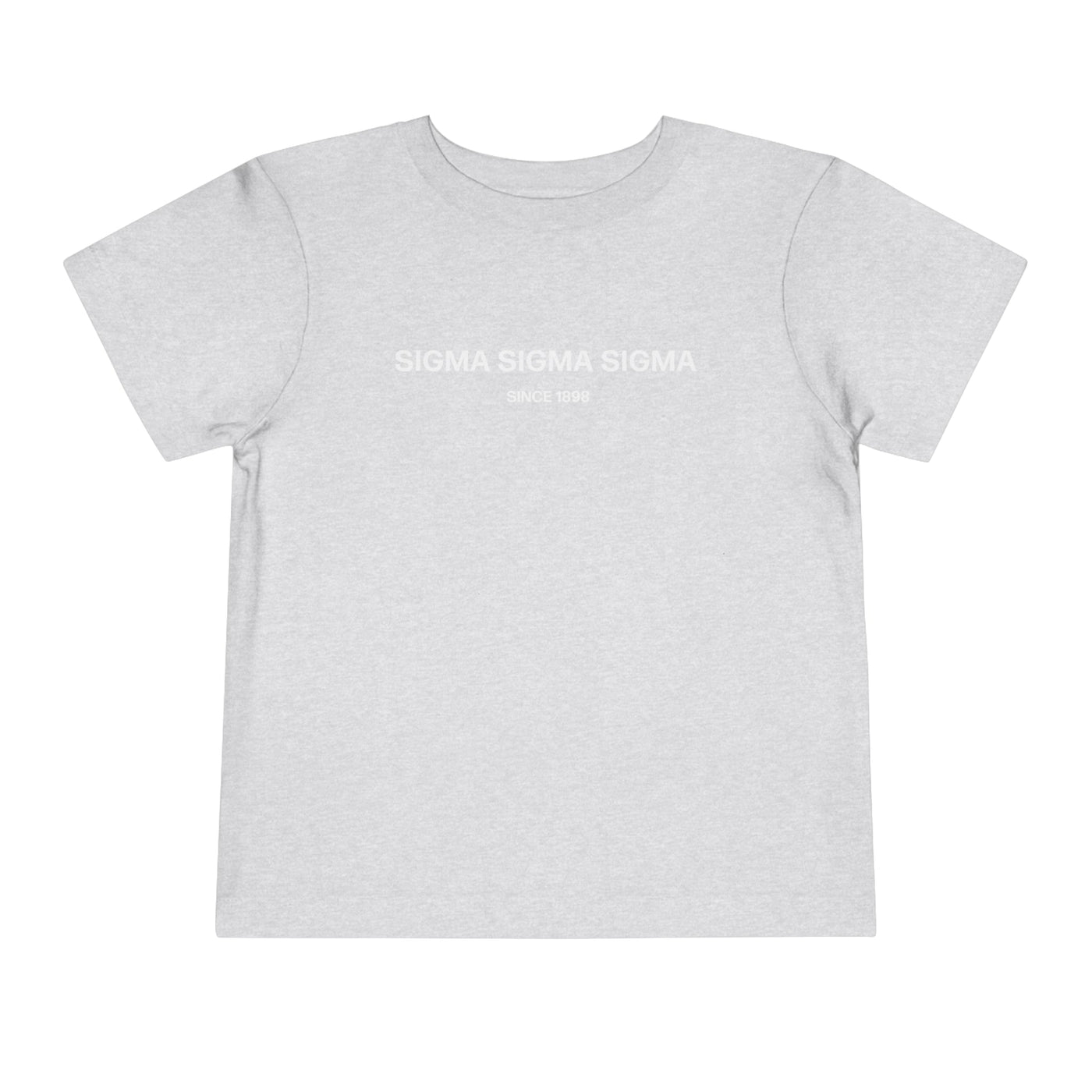 Sigma Sigma Sigma Sorority Baby Tee Crop Top