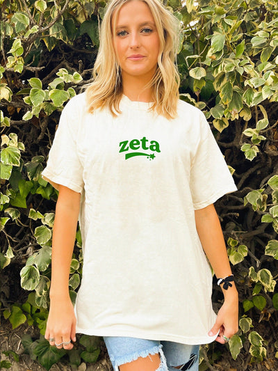 Zeta Tau Alpha Planet T-shirt | Be Kind to the Planet Trendy Sorority shirt