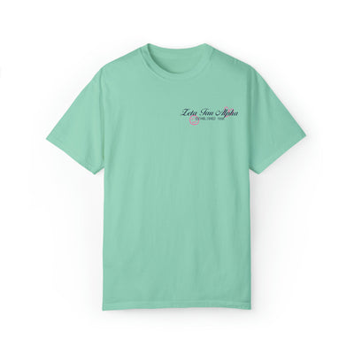 Zeta Tau Alpha Sorority Receipt Comfy T-shirt