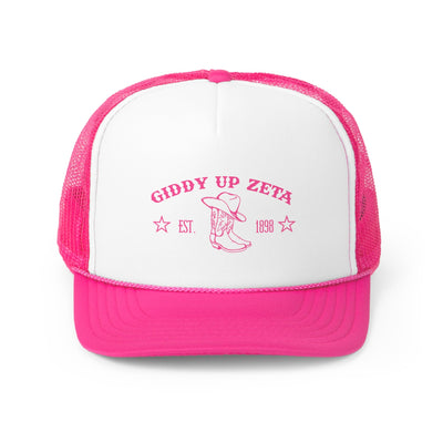 Zeta Tau Alpha Trendy Western Trucker Hat